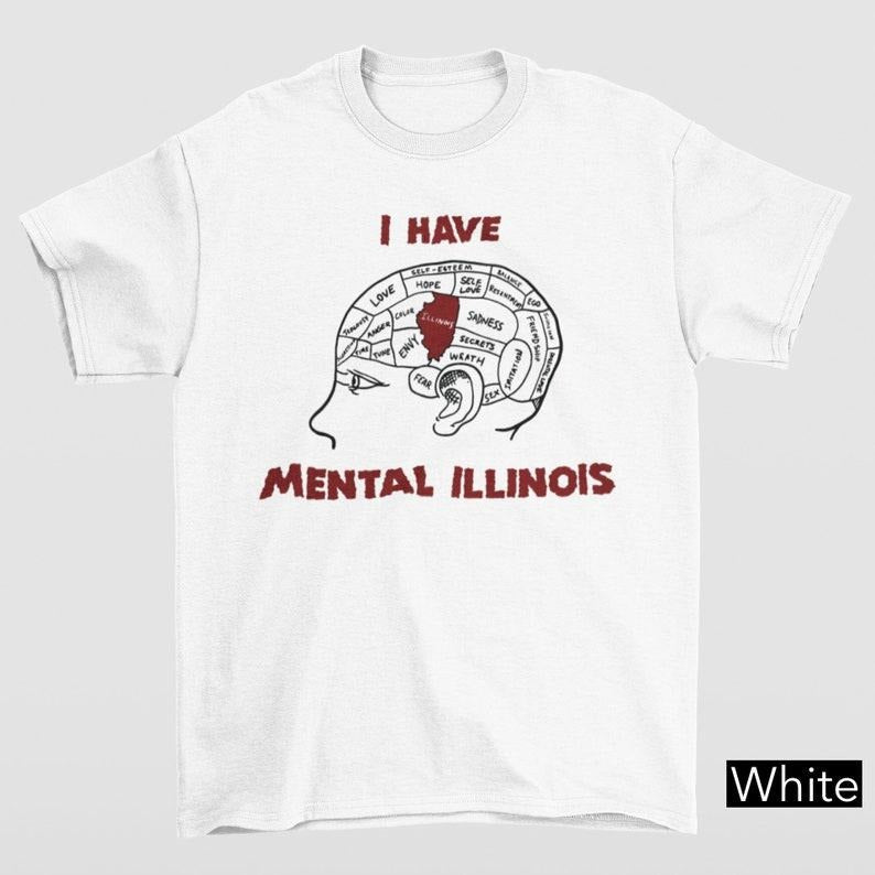 Funny Meme Shirt, I Have Mental Illinois Tee, Gift Unisex T-Shirt Hoodie, Sweatshirt | DripVista.com