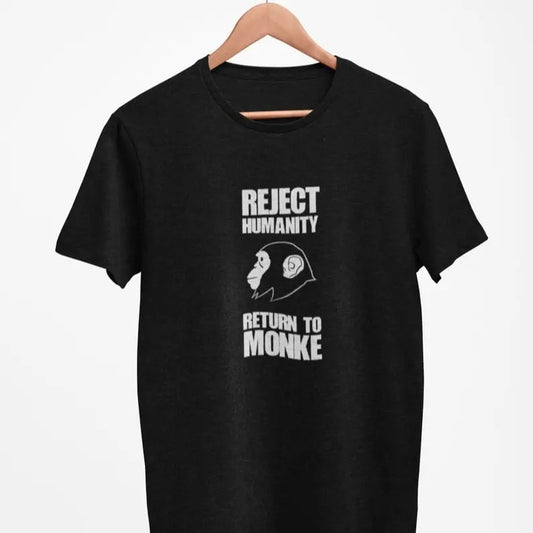 Funny Meme Shirt, Monke Return to Monke Tee, Gift Unisex T-Shirt