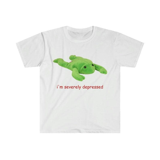 Funny Meme Shirt, Oddly Specific i'm severely depressed Tee, Gift Unisex T-Shirt