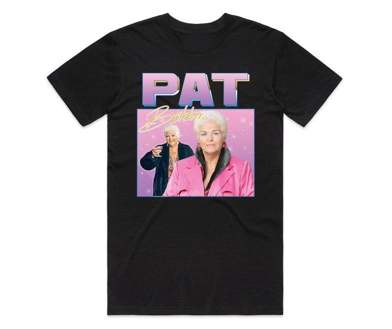 Funny Meme Shirt, Pat Butcher Homage Tee, TV Fan 90's Legend Gift Unisex T-Shirt Hoodie, Sweatshirt | DripVista.com