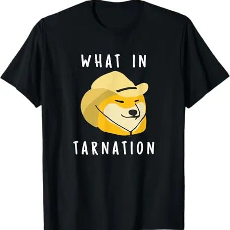 Funny Meme Shirt, What In Tarnation Tee, Gift Unisex T-Shirt Hoodie, Sweatshirt | DripVista.com