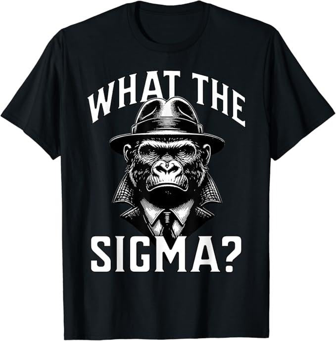 Funny Meme Shirts For Men, Funny What The Sigma T-Shirt Menswear Top Hoodie, Sweatshirt | DripVista.com