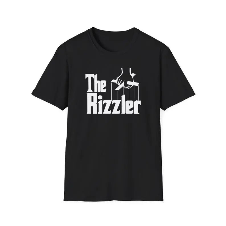 Funny Meme TShirt, The Rizzler TikTok Parody Tee, White Elephant Gift Shirt Hoodie, Sweatshirt | DripVista.com
