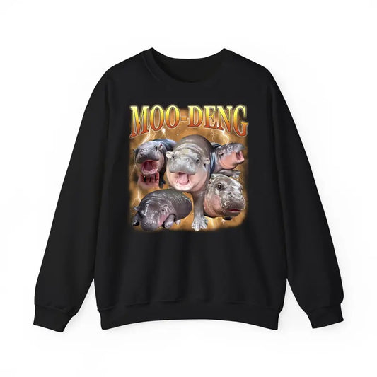 Funny Meme, Moo Deng Shirt, Moo Deng Hippo, Moo Deng Hippo Gifts, Cute Hippo Baby Hippo Shirt, Zoo Shirt, Hippo Sweatshirt, Funny Shirt Classic Cotton