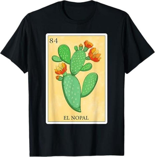 Funny Mexican Christmas Shirt, Christmas Gift, Funny Spanish-Mexican Bingo Gifts - El Nopal T-Shirt - Menswear Top