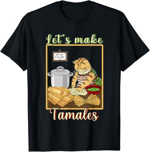Funny Mexican Shirts, Let's make Tamales Funny Mexican T-Shirt Menswear Top Casual Classic Hoodie, Sweatshirt | DripVista.com