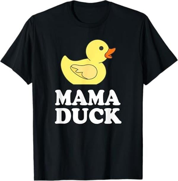 Funny Mother Shirts, Gift For Mom, Mama Duck Funny Mother Bird Gift T-Shirt - Menswear Top Hoodie, Sweatshirt | DripVista.com
