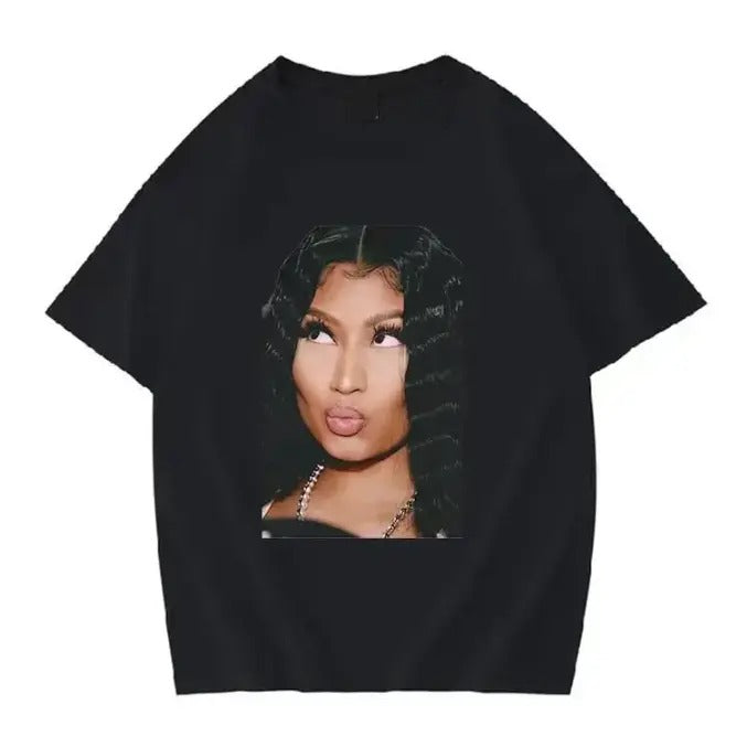 Funny Nickki Minajjj Meme Graphic Tee Shirt Men Women Hip Hop Vintage Rap T-shirt Hoodie, Sweatshirt | DripVista.com
