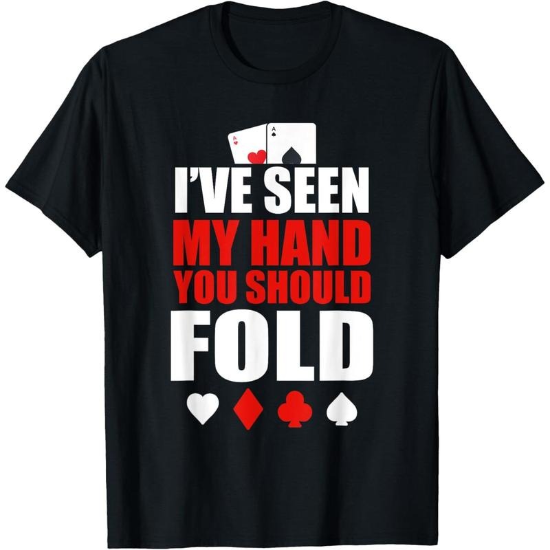 Funny Poker - Texas Holdem Lucky Poker T-Shirt made in usa Hoodie, Sweatshirt | DripVista.com