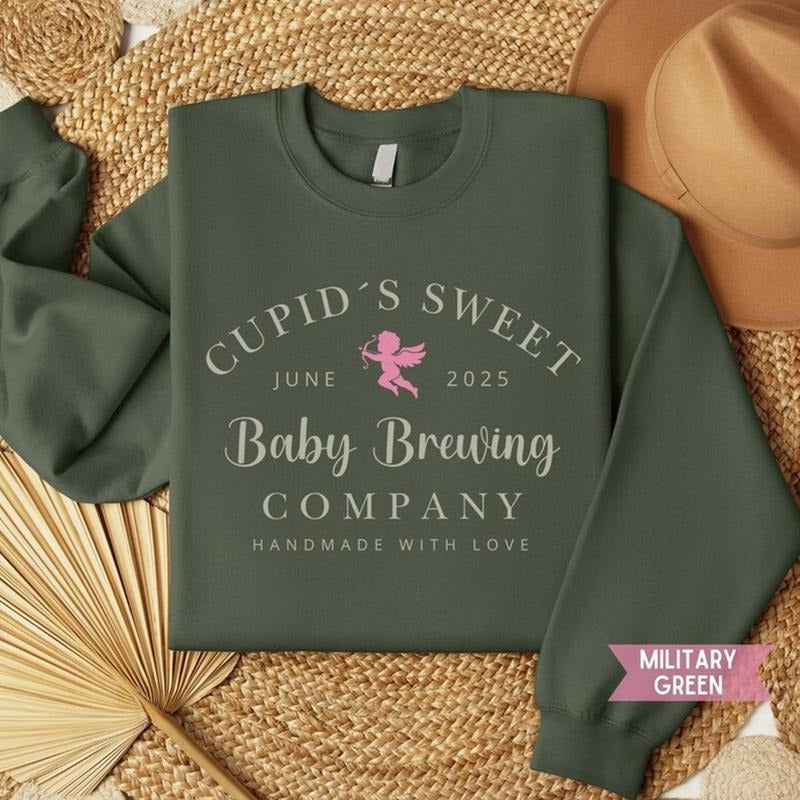 Funny Pregnancy Shirt Pregnant Sweatshirt, Pregnancy Announcement Sweatshirt, Funny gift for New Mom, I Quit Drinking Pregnancy Reveal Maternity Tee