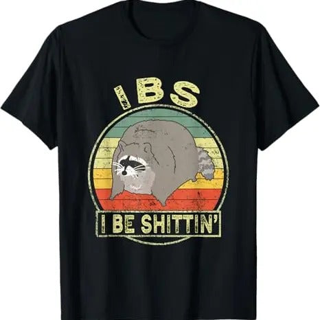 Funny Raccoon Shirt, Funny Raccoon Vintage T-Shirt For Men - Available from size S to 5XL