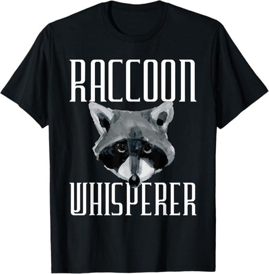 Funny Raccoon Shirt, Raccoon Whisperer - Funny Raccoon Lover T-Shirt For Men - Available from size S to 5XL Vintage Raccoon