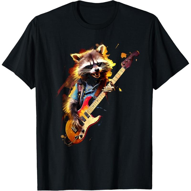 Funny Rock Music Metal Guitar Player T-Shirt made in us Hoodie, Sweatshirt | DripVista.com