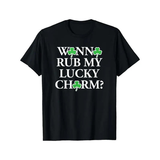 [Funny Sexy T-Shirt] St Patricks Day Funny Sexy Inappropriate T-Shirt For Men Clothing made in usa