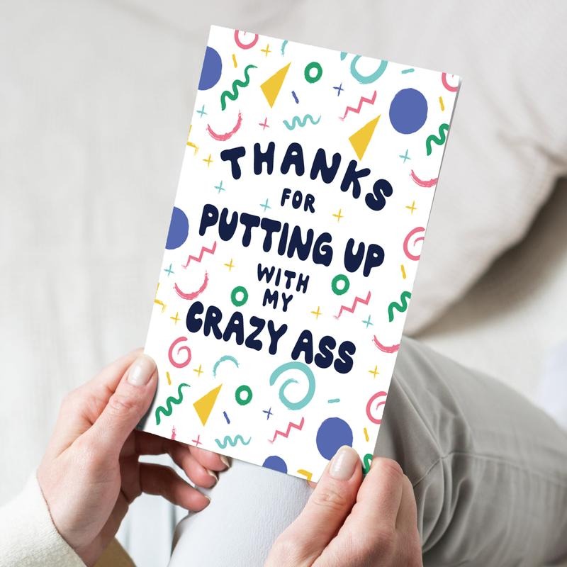 Funny Thank You Card Hilarious Assorted Cards For Saying Thanks With Envelopes T-Shirts, Hoodie, Sweatshirt | DripVista.com