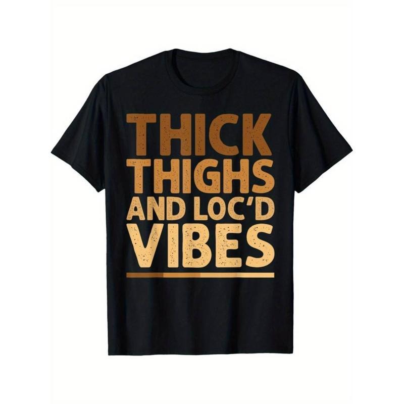 Funny Thick Thighs Gunpla brand Loc'Jumpman Vibes Graphic T-Shirt for Women