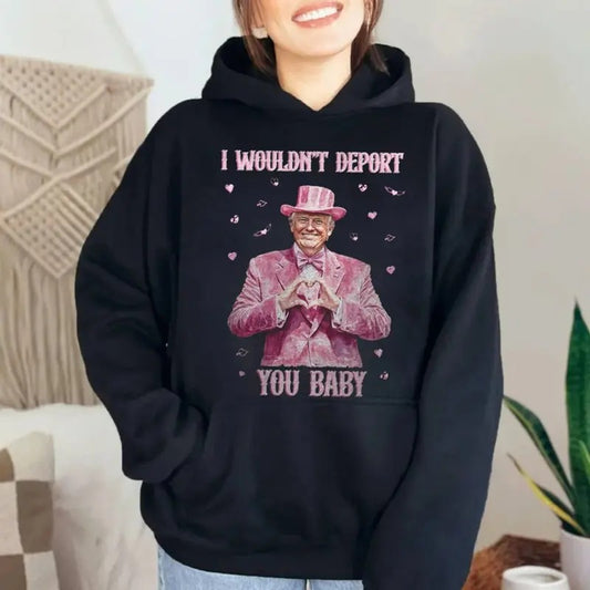 Funny Trum Valentine Shirt, Trum Is My Valentine Sweatshirt, Trumpp Deport, Valentine Tee Shirt, Valentines, Unisex Sweater Pullover Tee