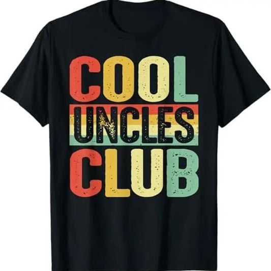 Funny Uncle Fathers Day Cool Uncles Club Vintage T-Shirt