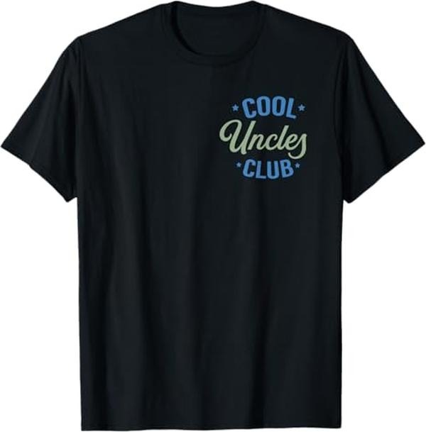 Funny Uncle Shirts, Gifts For Uncle, Cool Uncles Club Best Uncle Ever Funny Pocket Fathers Day T-Shirt