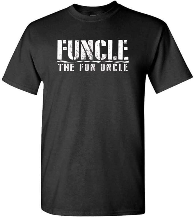 Funny Uncle Shirts, Gifts For Uncle, Funcle The Fun Uncle - Family Joke Funny T-Shirt