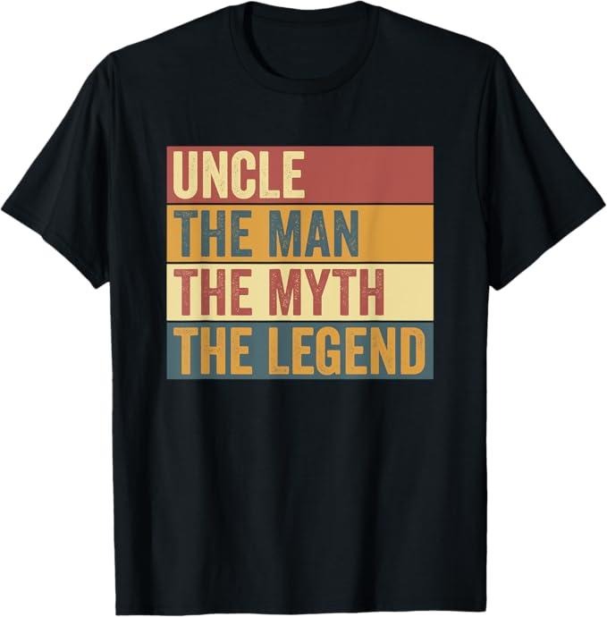 Funny Uncle Shirts, Gifts For Uncle, Legend Saying T-Shirt - Menswear Casual Cotton Hoodie, Sweatshirt | DripVista.com