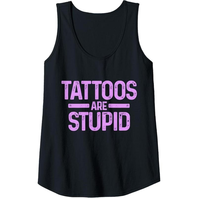Funny Vintage Tattooed Tattoo Artist Tank Top