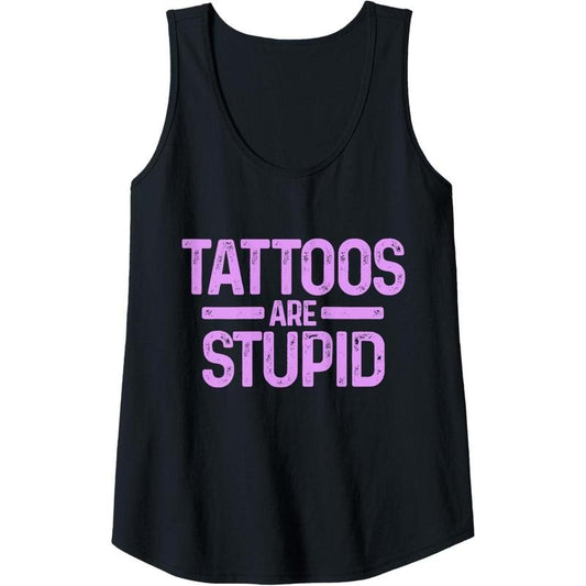 Funny Vintage Tattooed Tattoo Artist Tank Top