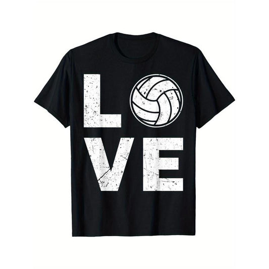 Funny Volleyball Design For Men Ball Volleyball Player T-Shirt made in usa