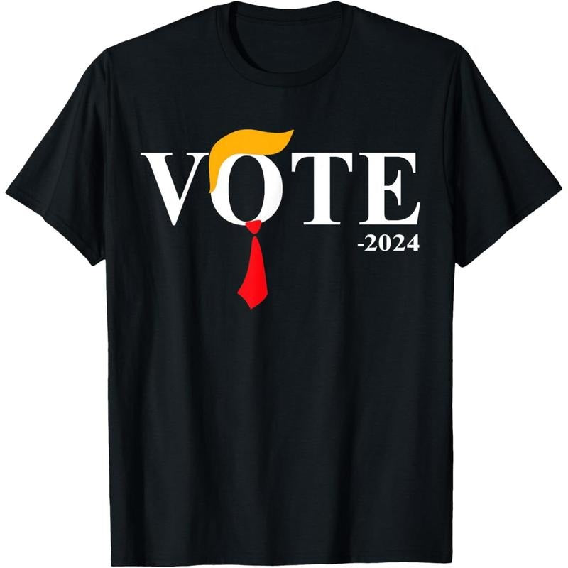 Funny Vote Trump 2024 Hair Tie T-Shirt made in usa Hoodie, Sweatshirt | DripVista.com