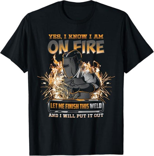 Funny Welder Shirt, Welder Gifts, Welding Funny Saying Welder For Men Boilermaker T-Shirt - Menswear Casual Cotton