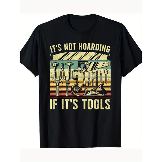 Funny Woodworker Art For Men Carpenter Wood Working Tools T-Shirt220g made in usa