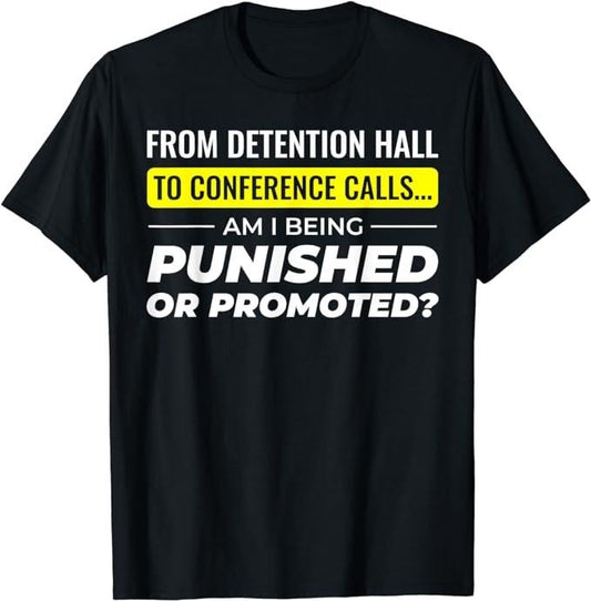 Funny Work Shirts, Work Memes Office Humor Workplace Conference Calls Funny T-Shirt Menswear Casual Cotton