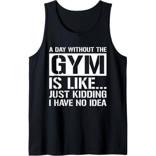 Funny Workout Shirts Men Women Gym Weight Lifting Gifts Tank Top Made in USA