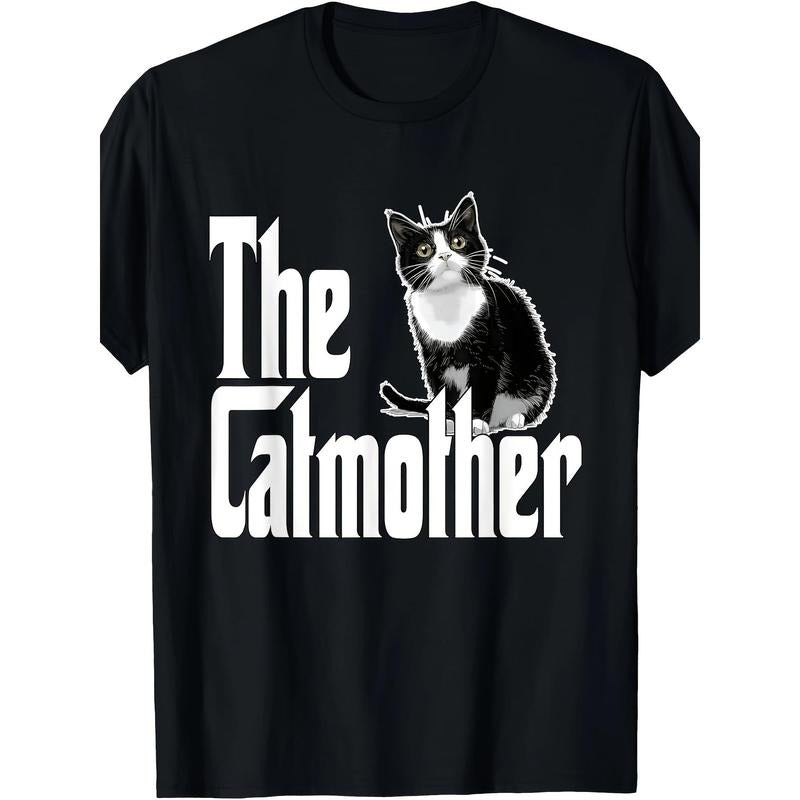 Funny cat Mom Cat Mom black and white Cat Mom Cat Mom Men's T-shirt  made in usa Hoodie, Sweatshirt | DripVista.com