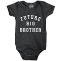 Future Big Brother Baby Bodysuit Funny Sibling New Baby Joke Jumper for Infants Funny Baby Onesies Funny Brother Onesie Novelty Onesie Black -