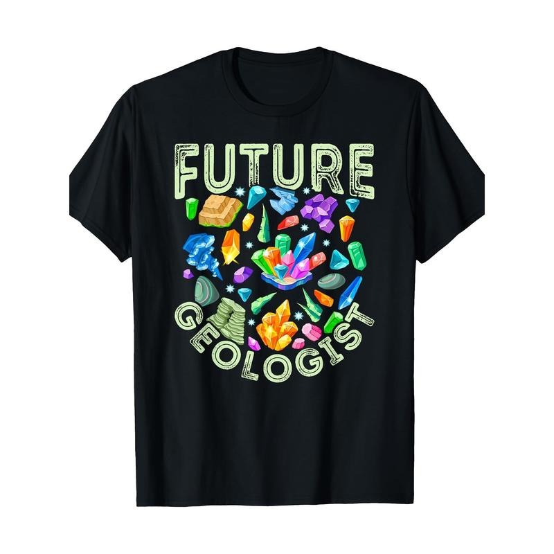 Future Geologist Geology enthusiast Rock Collector T-shirt -100% cotton Made in USA Hoodie, Sweatshirt | DripVista.com