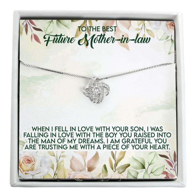 Future Mother In Law Necklace, With Message Card Future Mother In Law Wedding Gift, Necklace With Message Card, Gift For...