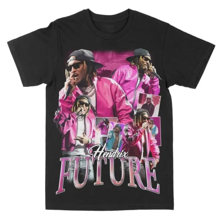 Future Pink Graphic Tee T-Shirt for Men