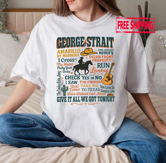 G Straittt Shirt, Give It All We Got Tonight Tshirt, Country Music Shirt, Concert Shirt