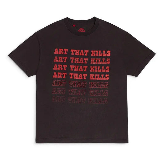 GALLERY ART THE KILLS IDENTITY TEE Distressed New vintage style printed T-shirt