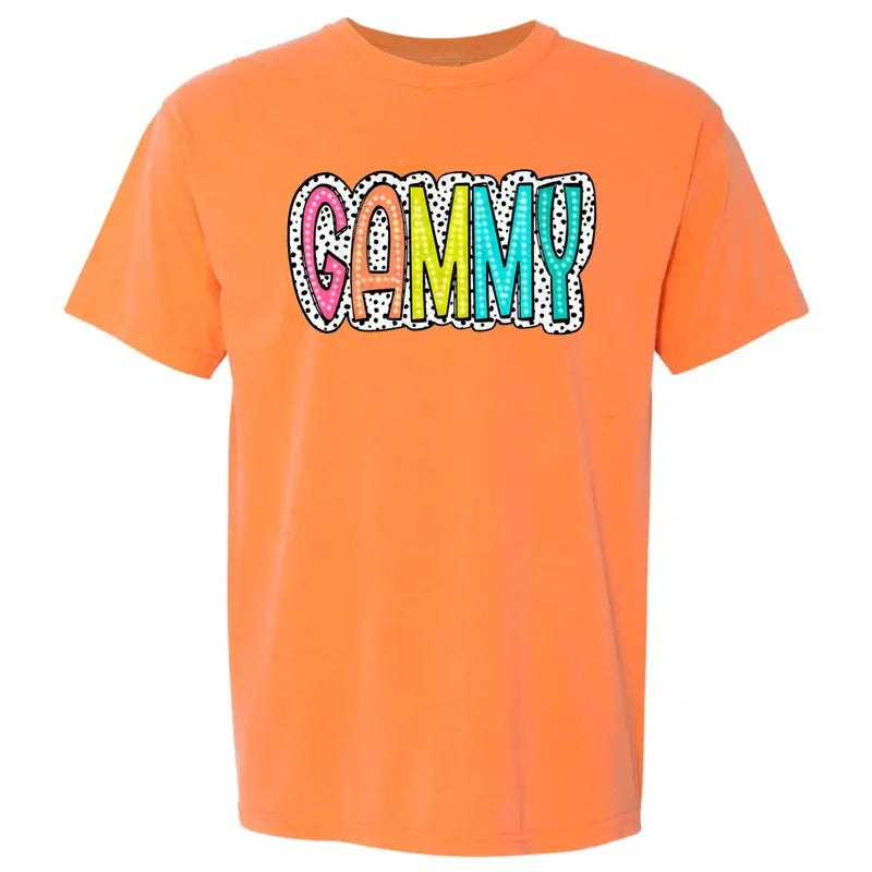 GAMMY Neon Spotted Comfort Colors T-Shirt Hoodie, Sweatshirt | DripVista.com