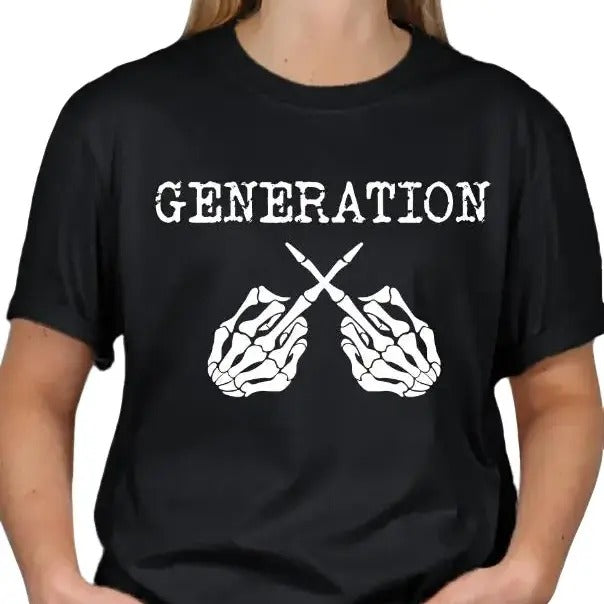 GEN X T-shirt Casual Comfortable Top Hoodie, Sweatshirt | DripVista.com