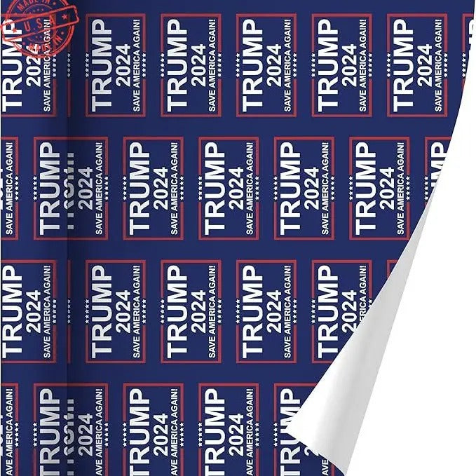 GRAPHICS & MORE Trump 2024 Gift Wrap Wrapping Paper Rolls