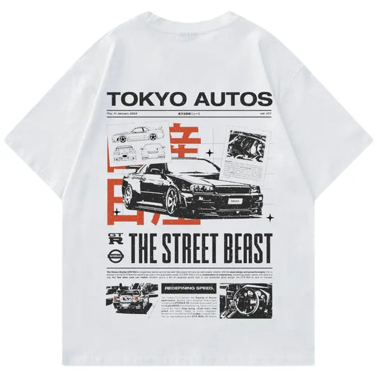 GTR R34 Vintage T-shirt, Hoodie, Sweater, Car Enthusiast Shirt, Car Clothing, 90's Car, Unisex, Vintage car shirt