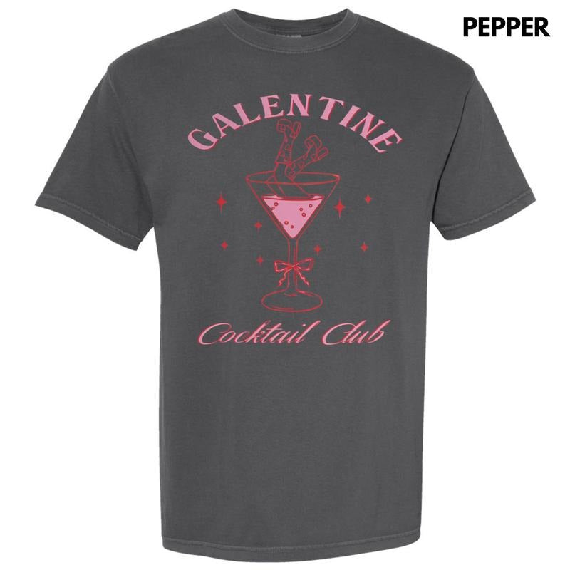 Galentine Cocktail Club Comfort Colors T-Shirt