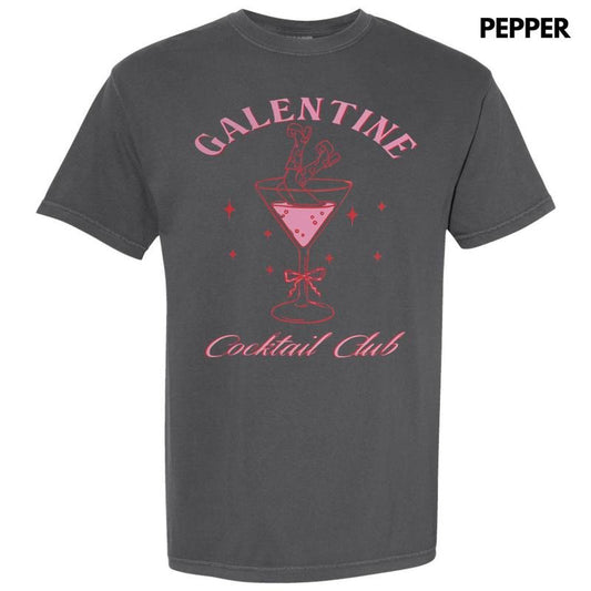 Galentine Cocktail Club Comfort Colors T-Shirt