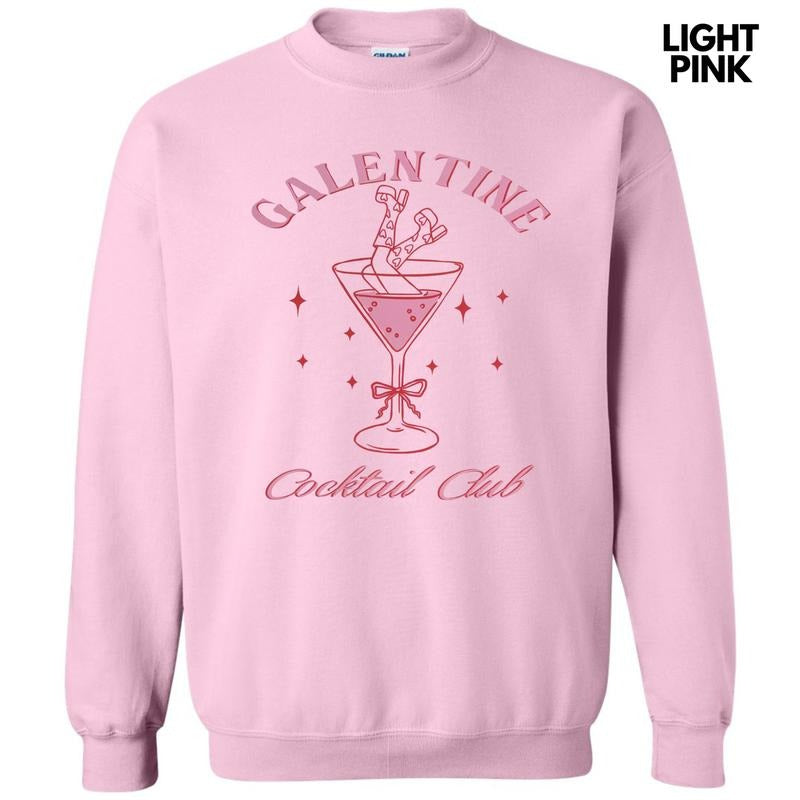 Galentine Cocktail Club Sweatshirt T-Shirts, Hoodie | DripVista.com