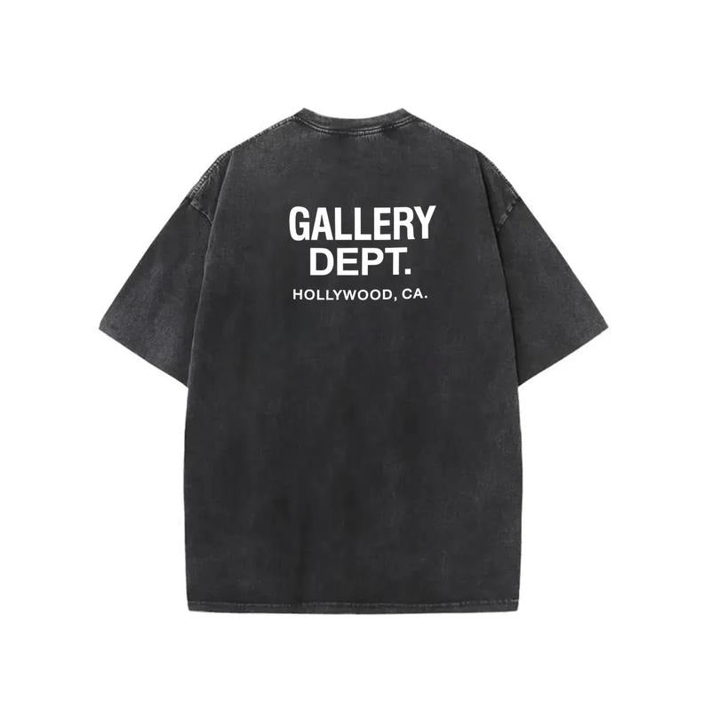 Gallery Dept Cotton Sweatshirt With Classic Letter Print For Men Gunpla brand Women Casual Loose Fit Comfortable Couples...