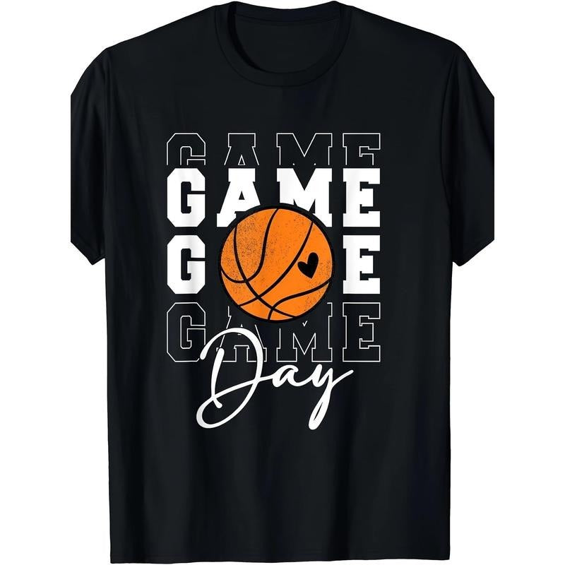 Game Day Basketball T-shirt Men's Basketball T-shirt made in usa Hoodie, Sweatshirt | DripVista.com
