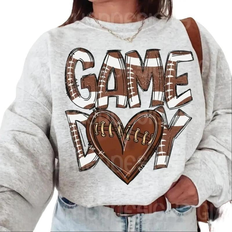 Game Day T-Shirt Hoodie Sweatshirt, Spiky hair fighters Heart Shirt, Sport Gift Tee, Touchdown Season Outfit | DripVista.com